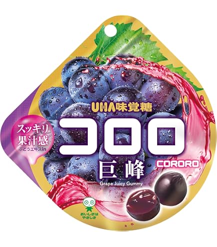 Amazon.co.jp: UHA味覚糖 コロロ 清水白桃 40g×6袋 (× 2) : 食品・飲料
